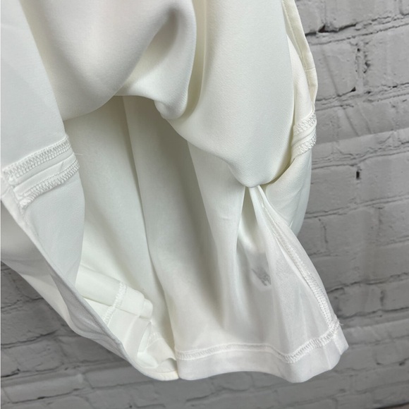 Lulu's White Sheer Sleeve Dress Size M - Picture 7 of 7